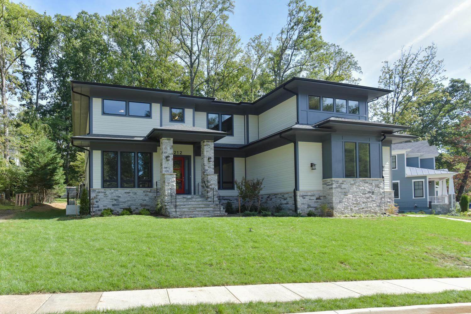 6 Bed, 5.5 Bath Modern Prairie Style Custom Home in Vienna, VA