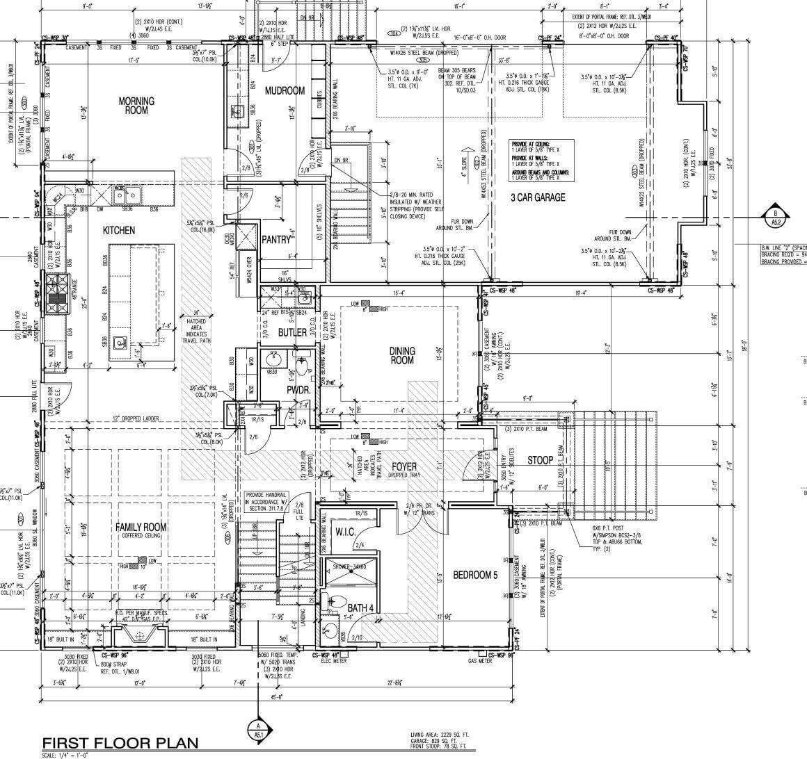 6 Bed, 5.5 Bath Craftsman in Northern Virginia